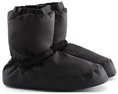 Winter Ballet Dansen Schoenen Volwassenen Zwart Paars Katoen Warm-Up Oefeningen Warmer Ballerina Warm-Up Boot Meisjes Ballet schoenen zwart / M(38-40)