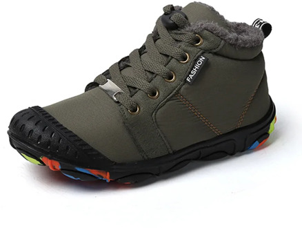 Winter Boys Sport Shoes Plush Warm Kids Cotton Shoes Fashion Non-slip Casual Sneakers Children Boys Ankle Boots SD120