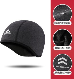 Winter Fietsen Cap Winddicht Thermische Ski Cap Running Skiën Moto Riding Hoed Waterdichte Mtb Bike Fietsen Hoofddeksels groen
