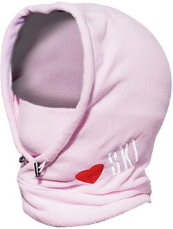 Winter Fietsen Masker Fleece Thermische Warm Houden Winddicht Fietsen Gezichtsmasker Balaclava Ski Masker Vissen Skiën Hoed Hoofddeksels Roze