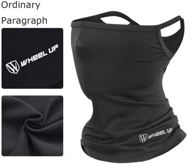 Winter Fleece Warm Fietsen Gezichtsmasker Ademend Fiets Half Gezicht Masker Winddicht Fiets Sjaal Stofdicht Vervangbare Filter Masker JC zwart