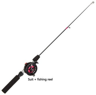 Winter Hengels Ijs Hengels Vissen Rollen Te Kiezen Staaf Combo Pen Pole Lokt Visgerei Spinning Casting Hard staaf B1