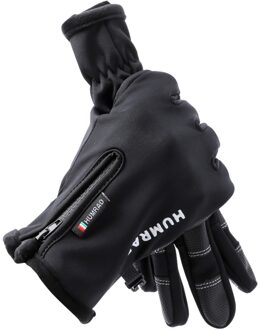 Winter Heren Handschoenen Waterdicht Verdikte Handschoenen Voor Fietsen Schaatsen Skiën Zwart S/M/L/Xl/xxl
