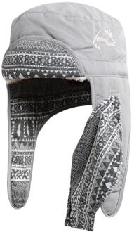 Winter Hoeden Voor Mannen Unisex Hoeden Met Masker Warm Bont Caps Met Oorkleppen Outdoor Sneeuw Skiën Oorklep Hoed grijs