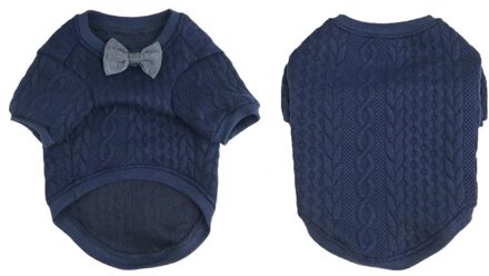 Winter Hond Kat Strikje Trui Pet Puppy Gentleman Gebreide Trui Kleding Coat Voor Pet Katten Honden Jas Warme Kleren 1