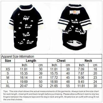 Winter Hond Trui Mode Zwarte Vleermuis Schedel Warme Kleding Voor Kleine Honden Kat Gebreide Pak Chihuahua Franse Bulldog Grappige Outfit