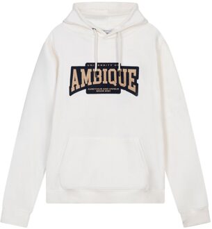 winter hoodie jongens - Vincent - ecru - Maat 164