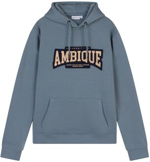 winter hoodie jongens - Vincent - marine blauw - Maat 176