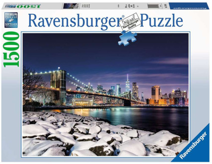 Winter in New York Puzzel (1500 stukjes)