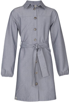 winter jurk meisjes - licht grijs - Ginny - maat 146/152