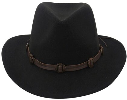 Winter Mannen & Vrouwen Hoed Vrouwen Mode Klassieke Vintage Britse Herfst Laday Jazz Streetwear Vilten Hoeden # P35 zwart