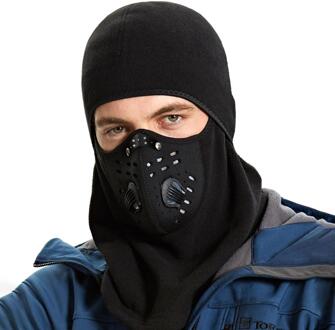 Winter Masker Fietsen Skiën Caps Outdoor Winddicht Thermische Hoofddeksels Anti-Waas Masker Dikke Fleece Anti-Freeze Sjaal
