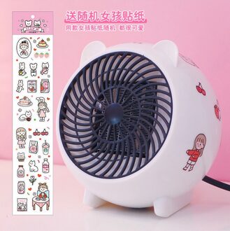 Winter Mini Heater Desktop Kleine Kantoor Elektrische Verwarming Leuke Witte Dagelijkse Benodigdheden Terrasverwarmer Huishoudelijke Producten EB50PH