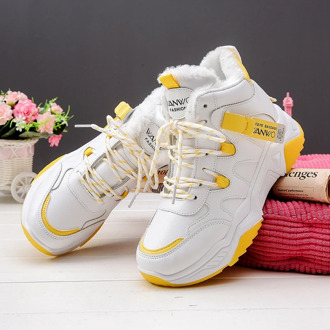Winter New High Women Top Cotton Shoes Outdoor Waterproof Walking Shoes Fashion Original Original Sneakers Hot Sale Women Shoes