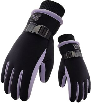 Winter Plus Fluwelen Warm Te Houden, Wind En Koude Sport Game Handschoenen De Beste Metgezel Voor Fietsen, wandelen En Outdoor Sport Grijs