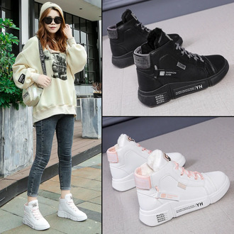 Winter Plus Velvet Women Sneakers Cold Protection Keep Warm Comfortable Women Shoes Outdoor Women Casual Shoes Zapatos De Mujer