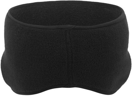 Winter Polar Fleece Warmer Hoofdband Oor Bescherming Hoge Elastische Hoofdband Oor Warmer Voor Mannen Vrouwen zwart