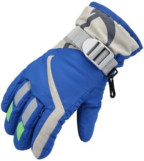 Winter Professionele Ski Handschoenen Meisjes Jongens Volwassen Waterdichte Warme Handschoenen Sneeuw Kids Winddicht Skiën Snowboard Handschoenen