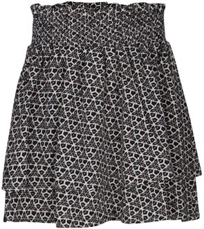 winter rok meisjes - graphic - Ilse - maat 122/128