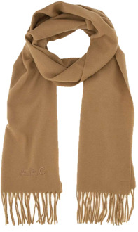 Winter Scarves A.p.c. , Brown , Heren - ONE Size