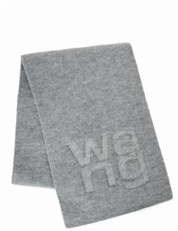 Winter Scarves Alexander Wang , Gray , Dames - ONE Size