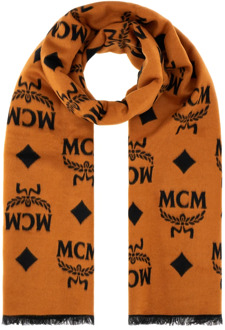 Winter Scarves MCM , Brown , Dames - ONE Size