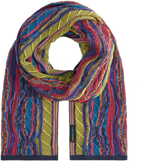 Winter Sjaal Collectie Carlo Colucci , Multicolor , Heren - ONE Size
