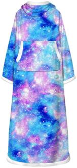 Winter Sjaal Lui Deken Met Mouwen Airconditioning Deken Cape Mantel Dutje Deken Thuis Kantoor Slaapzaal Bedekt Deken