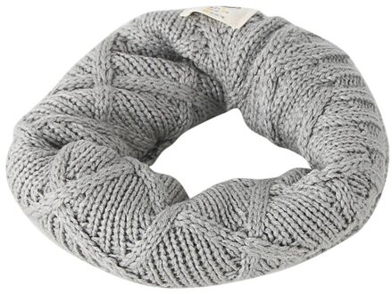 Winter Sjaal Vrouwen Breien Braid O Ring Sjaals Dikker Warmer Snood Sjaals Dames Nek Cirkel Echarpe Hiver Femme Accessoires Grijs