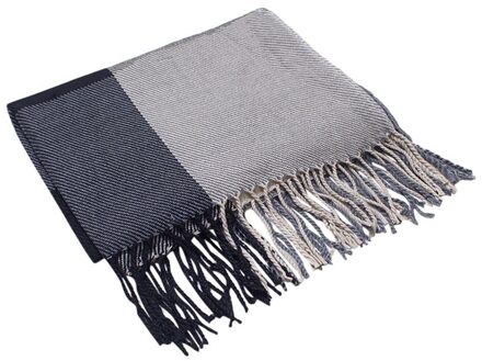 Winter Sjaal Vrouwen Plaid Sjaal Vrouwen Dames Winter Sjaal Dikke Kwastje Plaid Sjaal Casual Warme Lange Shawl Sjaal Plaid sjaal