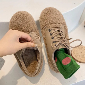 Winter Sneakers for Women's Flat Shoes Woman Casual Sneaker Designer Shoes Women Sneakers Woman Flats Fashion Warm Ladies Shoe