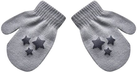 Winter Ster Handschoenen Leuke Dikker Baby Handen Choenen Baby Baby Leuke Meisjes Jongens Van Winter Warm Handschoenen Gekleurde 1N7 grijs