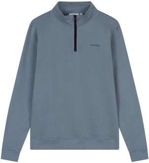 winter sweater jongens - Quinten - marine blauw - Maat 152