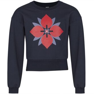 winter sweater meisjes - donker blauw - Marieke - maat 122/128