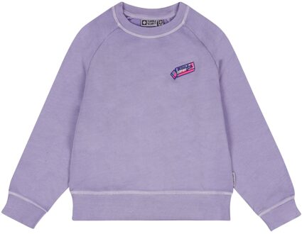 winter sweater meisjes - paars - Fluo - maat 104