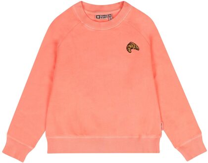 winter sweater meisjes - rood - Fluo - maat 116