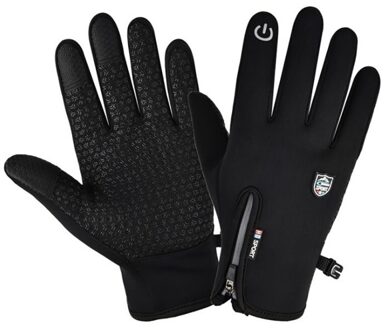 Winter Thermische Volledige Vinger Warme Handschoenen Touchscreen Fietsen Fiets Handschoenen Fiets Ski Outdoor Camping Wandelen Handschoenen Unisex Lm Xl