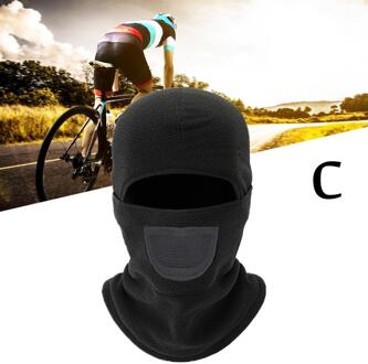Winter Thermische Warm Bike Sjaal Fietsen Skiën Running Sport Training Volgelaatsmasker Winddicht Fleece Balaclava Caps Hoofddeksels