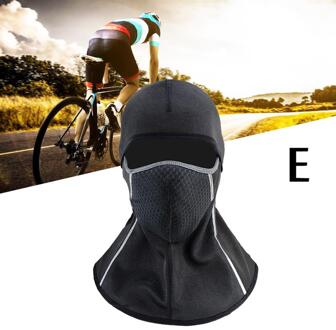 Winter Thermische Warm Bike Sjaal Fietsen Skiën Running Sport Training Volgelaatsmasker Winddicht Fleece Balaclava Caps Hoofddeksels