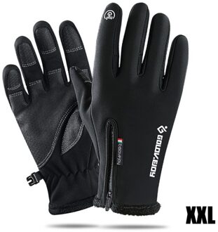 Winter Thermische Warm Handschoen Fiets Touchscreen Volledige Vinger Handschoenen Outdoor Camping Wandelen Motorcycle Waterdicht Winddicht Handschoenen #
