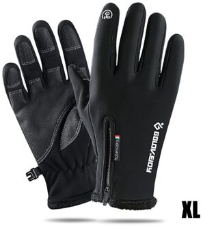 Winter Thermische Warm Handschoen Fiets Touchscreen Volledige Vinger Handschoenen Outdoor Camping Wandelen Motorcycle Waterdicht Winddicht Handschoenen #