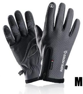 Winter Thermische Warm Handschoen Fiets Touchscreen Volledige Vinger Handschoenen Outdoor Camping Wandelen Motorcycle Waterdicht Winddicht Handschoenen #
