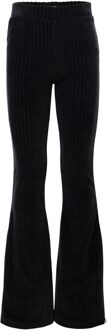 winter velvet broek meisjes - grijs - rib - maat 110