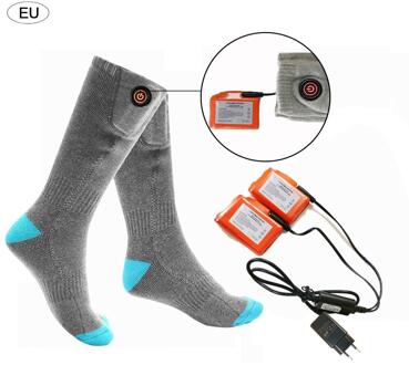 Winter Verwarmde Sokken Warm Houden Water Wasbaar Verwarmde Sokken Voor Motorfiets Fietsen EU