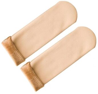 Winter Wamer Vrouwen Sneeuw Sokken Vrouwen Sneeuw Sokken Dikker Thermische Comfortabele Wol Kasjmier Sneeuw Thuis Naadloze Fluwelen Sport Sokken Beige