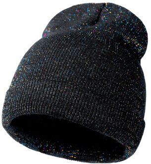 Winter Warm Bronzing Goud Zilver Beanie Hoed Vrouwen Thermische Gebreide Cap Vrouwelijke Hip Hop Effen Kleur Katoen Breien Oudoor Hoeden BM