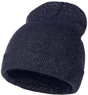 Winter Warm Bronzing Goud Zilver Beanie Hoed Vrouwen Thermische Gebreide Cap Vrouwelijke Hip Hop Effen Kleur Katoen Breien Oudoor Hoeden LS