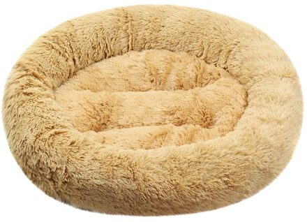 Winter Warm Hond Kat Slaapzak Kalmerende Slapen Korte Pluche Zachte Huisdier Bed Ademend Eenvoudige Hond Bedden Multicolor Matten koffie