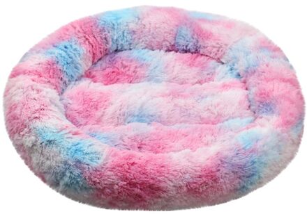 Winter Warm Hond Kat Slaapzak Kalmerende Slapen Korte Pluche Zachte Huisdier Bed Ademend Eenvoudige Hond Bedden Multicolor Matten veelkleurig
