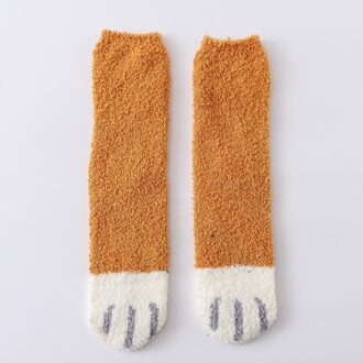 Winter Warm Kat Poot Sokken Voor Vrouwen Meisjes Slapen Sokken Thuis Vloer Sokken Dikke Sokken 4